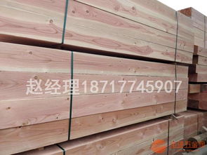 上海厂家长期销售花旗松防腐木材料 价格优惠