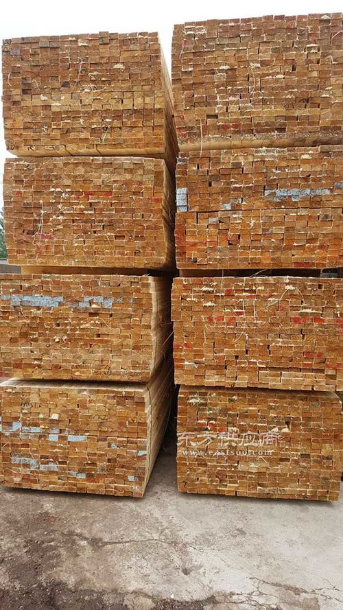日照福日木材 辐射松建筑方木直销商 洛阳辐射松建筑方木图片